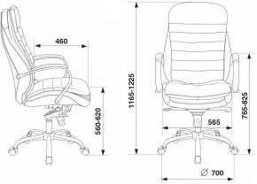 Кресло для руководителя T-9950/Black в Нижнекамске - nizhnekamsk.mebel24.online | фото 6