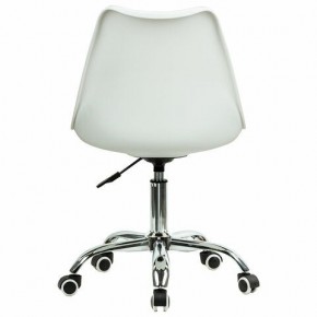 Кресло стул BRABIX "Eames MG-310 CH", хром, пластик белый, ткань серая, 532924 в Нижнекамске - nizhnekamsk.mebel24.online | фото 4