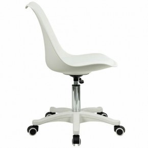 Кресло стул BRABIX "Eames MG-310 PL", пластик белый, экокожа белая, 532926 в Нижнекамске - nizhnekamsk.mebel24.online | фото 3