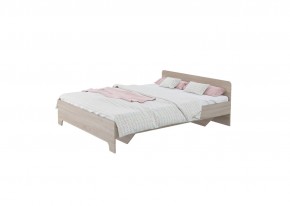 Кровать 1,6 VICTOR + основание (Сонома) в Нижнекамске - nizhnekamsk.mebel24.online | фото 2