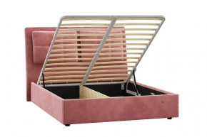 Кровать Ester 1600 с основанием и ПМ (Ультра коралл) Модель 311 в Нижнекамске - nizhnekamsk.mebel24.online | фото 2