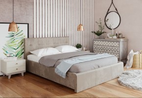 Кровать Изабелла с латами Newtone light beige 1600x2000 в Нижнекамске - nizhnekamsk.mebel24.online | фото 2