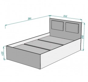 Кровать Ольга L52 (1200) в Нижнекамске - nizhnekamsk.mebel24.online | фото 2