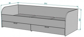 Кровать Ольга L54 (800*2000) в Нижнекамске - nizhnekamsk.mebel24.online | фото 2