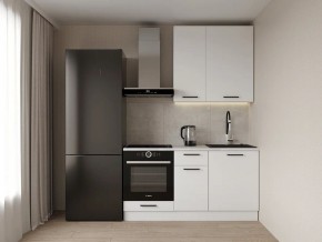 Кухонный гарнитур Белый Глянец 1600 h950 (Стол. 38мм) в Нижнекамске - nizhnekamsk.mebel24.online | фото