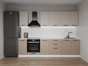 Кухонный гарнитур Каппучино 2800 (Стол. 38мм) в Нижнекамске - nizhnekamsk.mebel24.online | фото