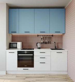 Кухонный гарнитур Капри 2200 h950 (Стол. 26мм) в Нижнекамске - nizhnekamsk.mebel24.online | фото