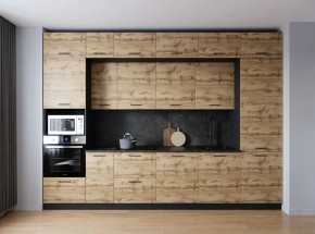 Кухонный гарнитур Крафт 3400 (Стол. 38мм) в Нижнекамске - nizhnekamsk.mebel24.online | фото