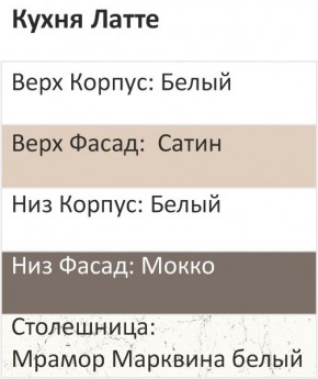 Кухонный гарнитур Латте 1000 (Стол. 38мм) в Нижнекамске - nizhnekamsk.mebel24.online | фото 3