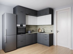 Кухонный гарнитур Меренга 2200*1700 (Стол. 26мм) в Нижнекамске - nizhnekamsk.mebel24.online | фото