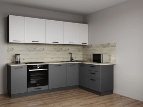 Кухонный гарнитур Меренга 2600*1600 (Стол. 38мм) в Нижнекамске - nizhnekamsk.mebel24.online | фото
