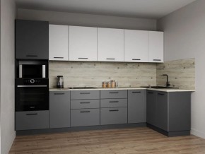 Кухонный гарнитур Меренга 3200*1400 (Стол. 26 мм) в Нижнекамске - nizhnekamsk.mebel24.online | фото