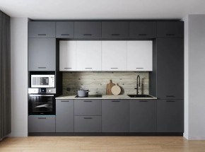 Кухонный гарнитур Меренга 3400 (Стол. 38мм) в Нижнекамске - nizhnekamsk.mebel24.online | фото