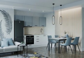 Кухонный гарнитур Ниагара 2550 (Стол. 26мм) в Нижнекамске - nizhnekamsk.mebel24.online | фото 1