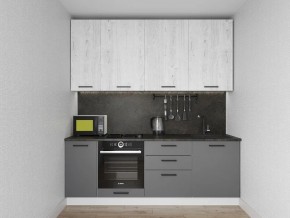 Кухонный гарнитур Санторини 2200 h 950 (Стол. 26мм) в Нижнекамске - nizhnekamsk.mebel24.online | фото 1