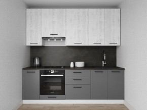 Кухонный гарнитур Санторини 2400 h950 (Стол. 38мм) в Нижнекамске - nizhnekamsk.mebel24.online | фото