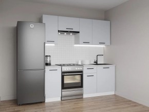 Кухонный гарнитур Смоки 2000 (Стол. 38 мм) в Нижнекамске - nizhnekamsk.mebel24.online | фото 1