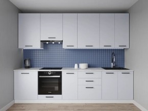 Кухонный гарнитур Смоки 2400 h950 (Стол. 38 мм) в Нижнекамске - nizhnekamsk.mebel24.online | фото