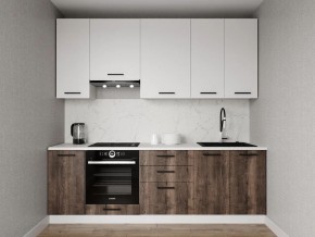 Кухонный гарнитур Старое Дерево 2400 h950 (Стол. 26мм) в Нижнекамске - nizhnekamsk.mebel24.online | фото 1