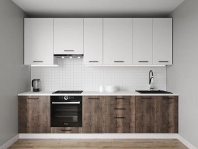 Кухонный гарнитур Старое Дерево 3000 h950 (Стол. 38мм) в Нижнекамске - nizhnekamsk.mebel24.online | фото
