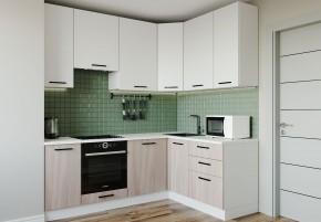 Кухонный гарнитур угловой Демо 2200х1600 (Стол. 38мм) в Нижнекамске - nizhnekamsk.mebel24.online | фото