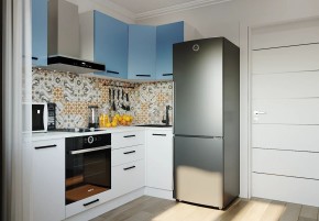 Кухонный гарнитур угловой Капри 2200х1000 (Стол. 38мм) в Нижнекамске - nizhnekamsk.mebel24.online | фото