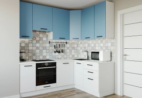 Кухонный гарнитур угловой Капри 2200х1600 h950 (Стол. 38мм) в Нижнекамске - nizhnekamsk.mebel24.online | фото