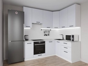 Кухонный гарнитур угловой Смоки 2200*1600 h950 (Стол. 26мм) в Нижнекамске - nizhnekamsk.mebel24.online | фото