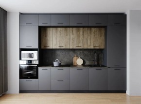 Кухонный гарнитур Умбра 3400 (Стол. 26мм) в Нижнекамске - nizhnekamsk.mebel24.online | фото
