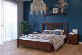 ЛАУРА Кровать из массива 1400 в Нижнекамске - nizhnekamsk.mebel24.online | фото 1