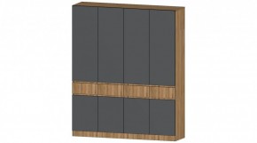 ЛЕНОРА Спальный гарнитур (модульный) графит в Нижнекамске - nizhnekamsk.mebel24.online | фото 8