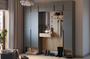 МЕБЕЛЬСОН К11 Прихожая (графит) в Нижнекамске - nizhnekamsk.mebel24.online | фото