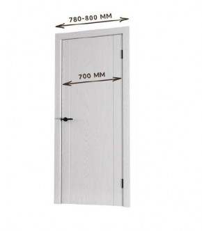 Межкомнатная дверь Bolivar Каньон браун (комплект) 700 в Нижнекамске - nizhnekamsk.mebel24.online | фото