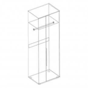МОНИКА Шкаф для одежды в Нижнекамске - nizhnekamsk.mebel24.online | фото 2