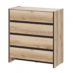 Прага Комод 4 ящика Серия 3 в Нижнекамске - nizhnekamsk.mebel24.online | фото