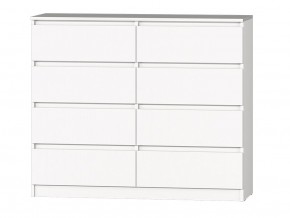МС "Хилтон" Комод №3 1200 (8 ящ.) белый текстурный в Нижнекамске - nizhnekamsk.mebel24.online | фото 2