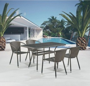 Набор уличный T286A/Y137C-W53 Brown 4Pcs в Нижнекамске - nizhnekamsk.mebel24.online | фото 2