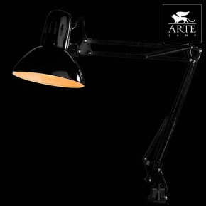 Настольная лампа офисная Arte Lamp Senior A6068LT-1BK в Нижнекамске - nizhnekamsk.mebel24.online | фото 3
