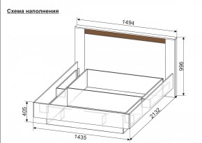 ОРЛАНДО Спальный гарнитур (модульный) в Нижнекамске - nizhnekamsk.mebel24.online | фото 7