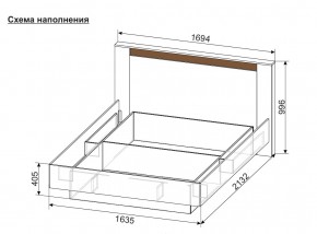 ОРЛАНДО Спальный гарнитур (модульный) в Нижнекамске - nizhnekamsk.mebel24.online | фото 8