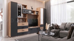 Пенал Белла (Сандал, Графит/Дуб крафт) в Нижнекамске - nizhnekamsk.mebel24.online | фото 5