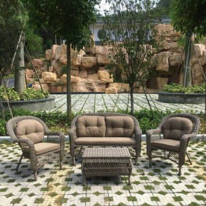 Плетеный комплект для отдыха LV-520BB Beige/Beige в Нижнекамске - nizhnekamsk.mebel24.online | фото 3