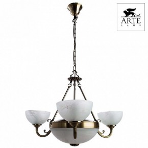 Подвесная люстра Arte Lamp Windsor A3777LM-3-2AB в Нижнекамске - nizhnekamsk.mebel24.online | фото 2