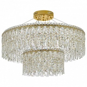 Подвесная люстра Arti Lampadari Ovindoli Gold Ovindoli L 1.5.80+40.100 G в Нижнекамске - nizhnekamsk.mebel24.online | фото 2