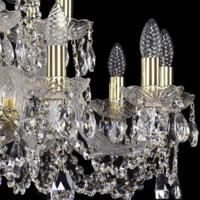 Подвесная люстра Bohemia Ivele Crystal 1402 1402/10+5/240/G в Нижнекамске - nizhnekamsk.mebel24.online | фото 2