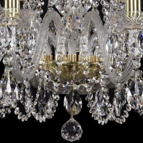 Подвесная люстра Bohemia Ivele Crystal 1402 1402/10+5/300/G в Нижнекамске - nizhnekamsk.mebel24.online | фото 3