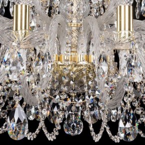 Подвесная люстра Bohemia Ivele Crystal 1402 1402/16+8/360/G в Нижнекамске - nizhnekamsk.mebel24.online | фото 3
