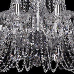 Подвесная люстра Bohemia Ivele Crystal 1402 1402/18/400/Ni в Нижнекамске - nizhnekamsk.mebel24.online | фото 3