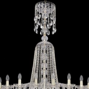 Подвесная люстра Bohemia Ivele Crystal 1402 1402/20/400/XL-140/G в Нижнекамске - nizhnekamsk.mebel24.online | фото 4