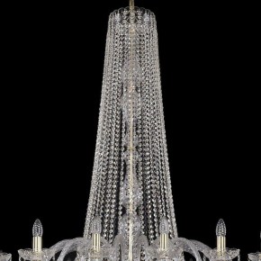 Подвесная люстра Bohemia Ivele Crystal 1402 1402/20/530/h-164/G в Нижнекамске - nizhnekamsk.mebel24.online | фото 3